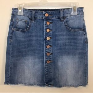 Denim Mini Skirt